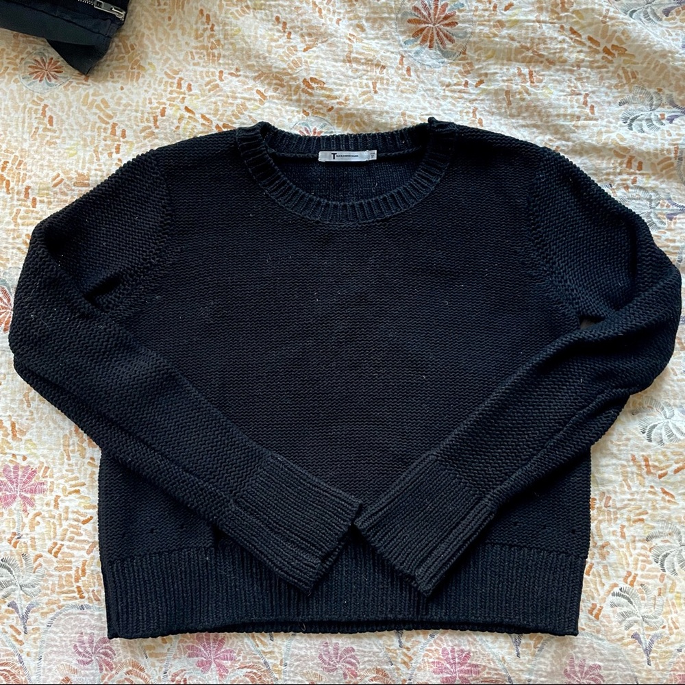 Black Alexander Wang Knit Sweater